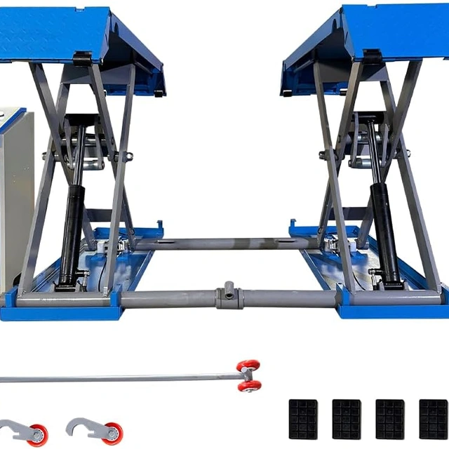 Click to view ME 7700lbs Lifting Capacity Portable Mid-Rise Scissor Jack Lift