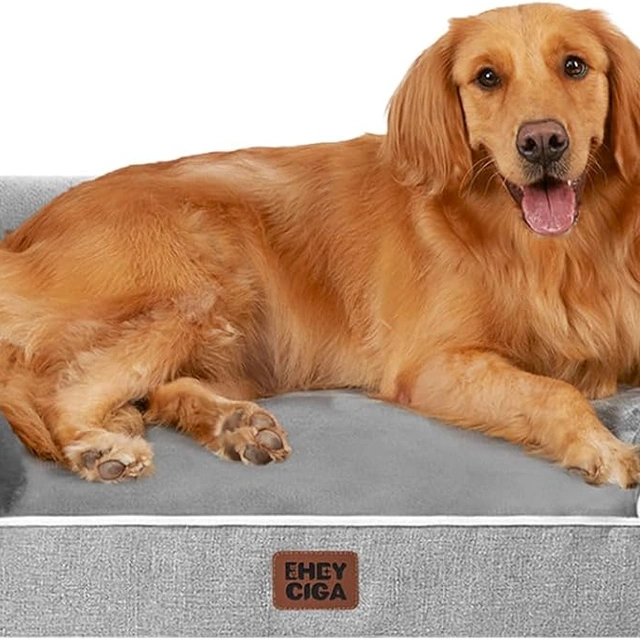Click to view EHEYCIGA Orthopedic Extra Large Dog Bed, Waterproof Washable XL Pet Bed 44