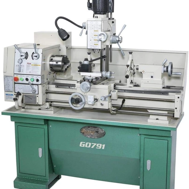 Click to view Grizzly Industrial G0791 12 x 36 Combination Gunsmithing Lathe and Mill