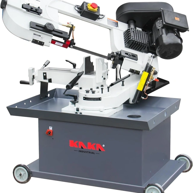 Click to view KAKA Industrial Metal Horizontal Band Saw 7x8.25 Inch 1.5HP for Steel Aluminum