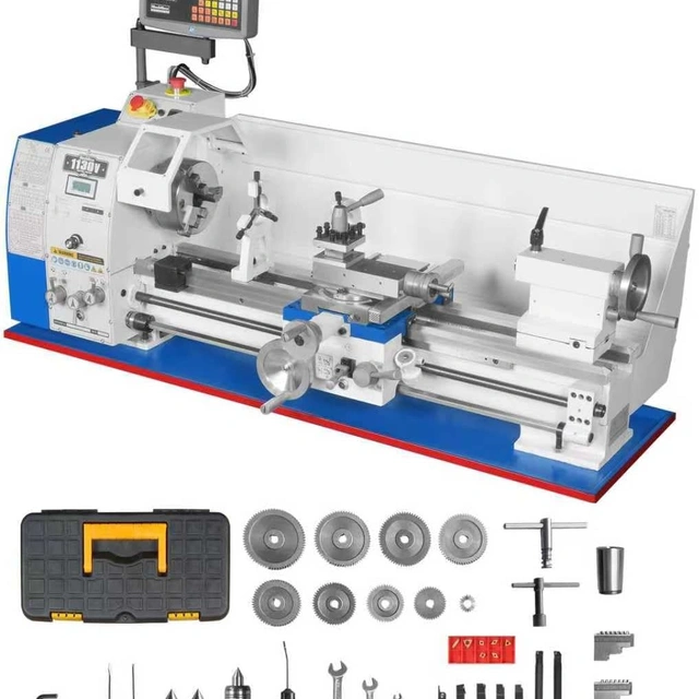 Click to view Mechmaxx Metal Lathe Machine with DRO