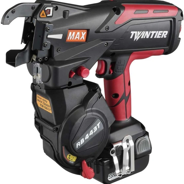 Click to view MAX RB443T TwinTier Rebar Tying Tool for up to #7 x #7 with 19ga wire