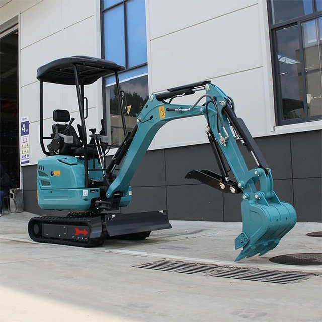 Click to view 2.2-ton Mini Excavator 5000 lbs Alloy Steel Digger with Tool Box for Trenching and Landscaping