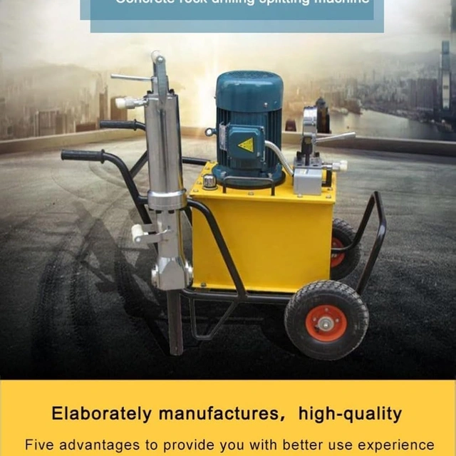 Click to view Hydraulic Rock Splitter for Boulder, Concrete, and Hard Rock Demolition