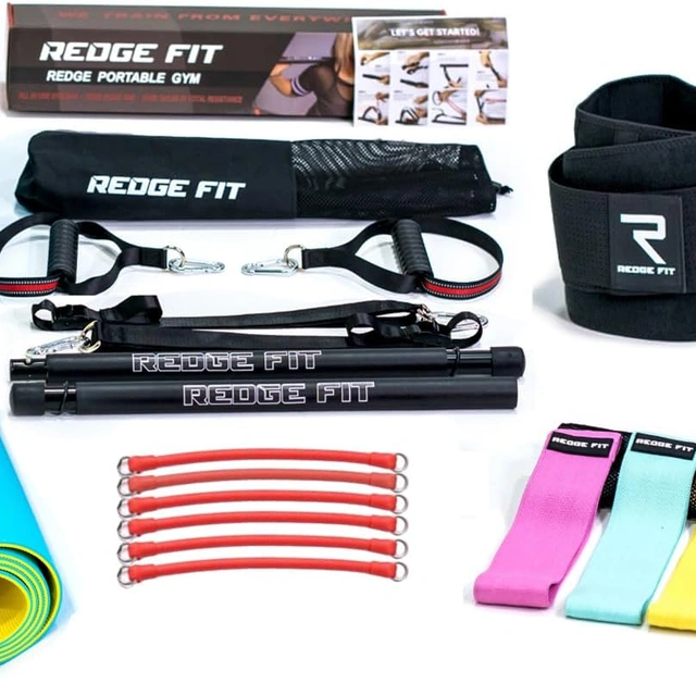 Click to view Redge Fit Complete Portable Full Body Home Gym Park Workout Set