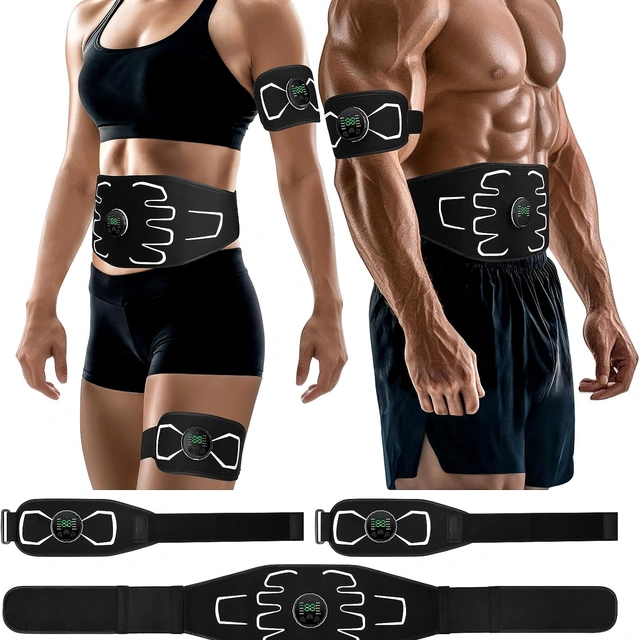 Click to view Electronic Muscle Stimulator - Portable Ab Stimulator Muscle Toner