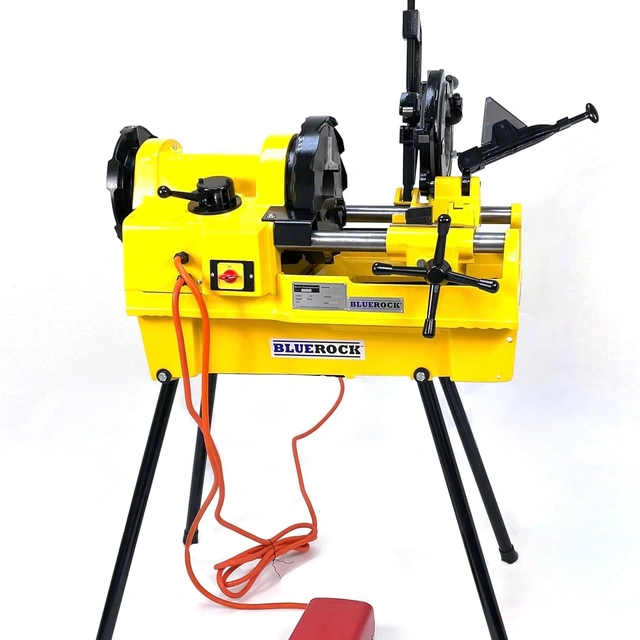 Click to view BLUEROCK PTM-100 Large Capacity 1/2 to 4 Inch Pipe Threading Machine