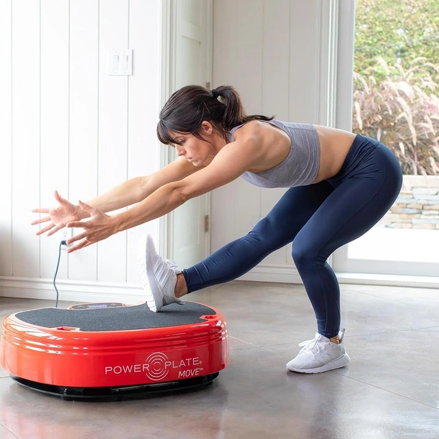 Click to view ## Move Vibration Plate Exercise Machine, Red