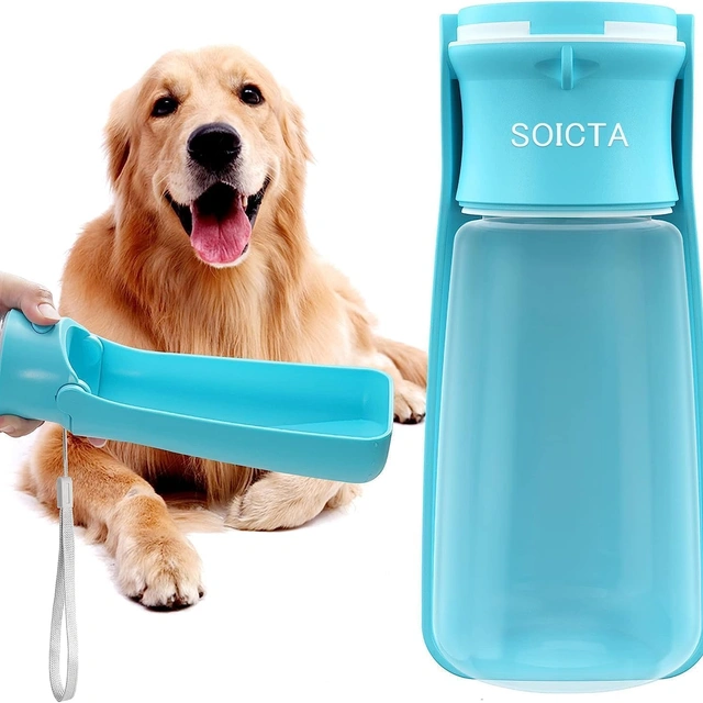 Click to view Pet Supplies SOICTA Portable Dog and Small Animal Water Bottle for Walking