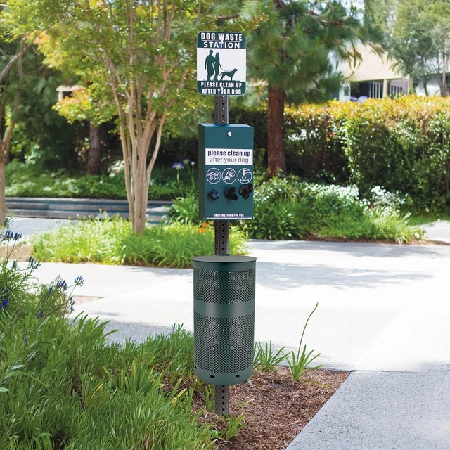 Click to view ## Zero Waste USA Commercial Rust-Proof Aluminum Dog Waste Station