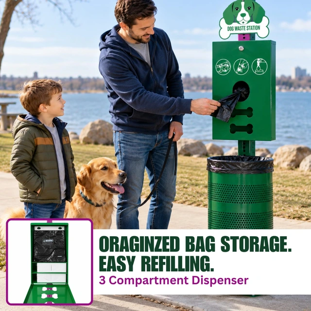 Click to view 10 Gallon Dog Poop Station