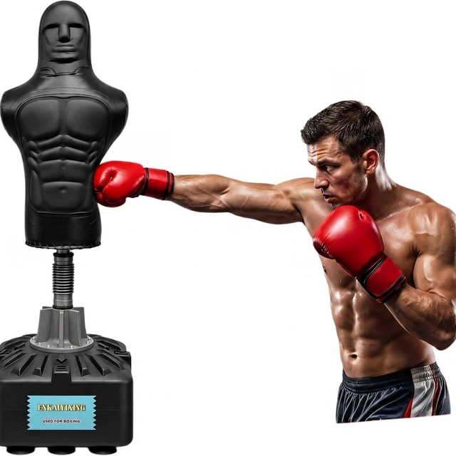 Click to view Freestanding Fighting Dummy Punching Bag for Boxing Training