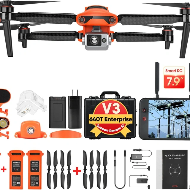 Click to view Autel Robotics EVO II Dual 640T Enterprise V3 Thermal Drone