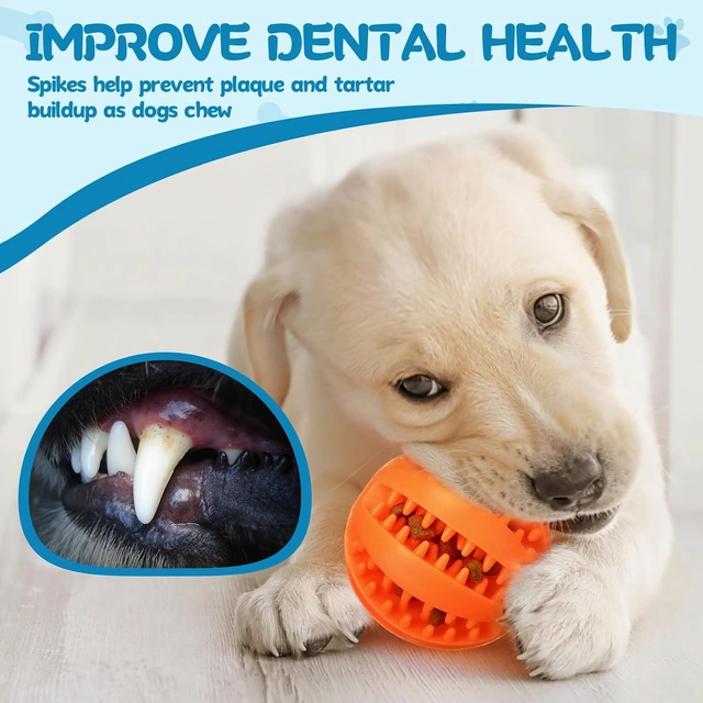 Click to view Suilung 12 Pcs Dog Treat Toy Balls Bulk Interactive Puzzle Toys for Puppies