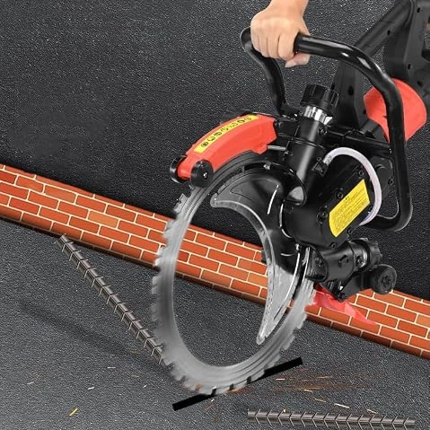 Click to view 9500W Concrete Ring Saw with 16-inch Blade and Dust-Free Cutting System