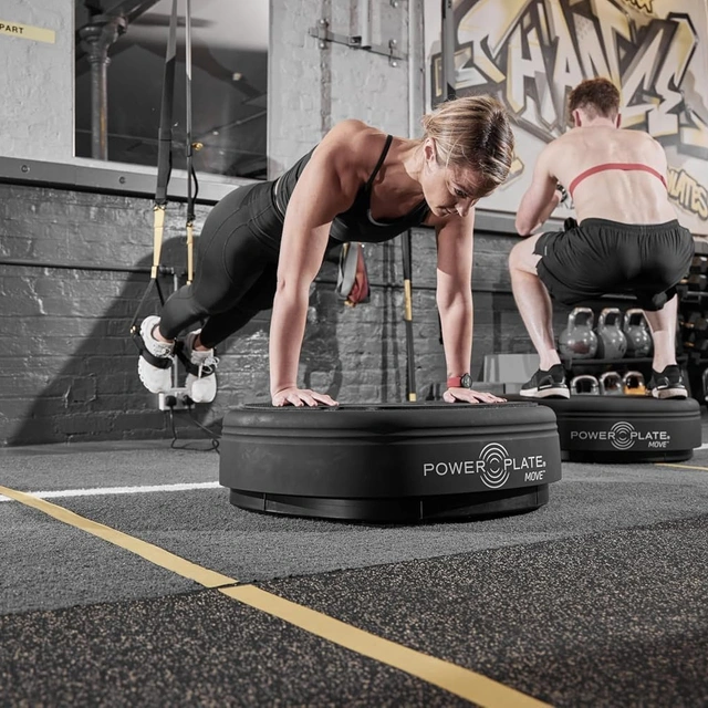 Click to view Move Vibration Plate Exercise Machine, Black