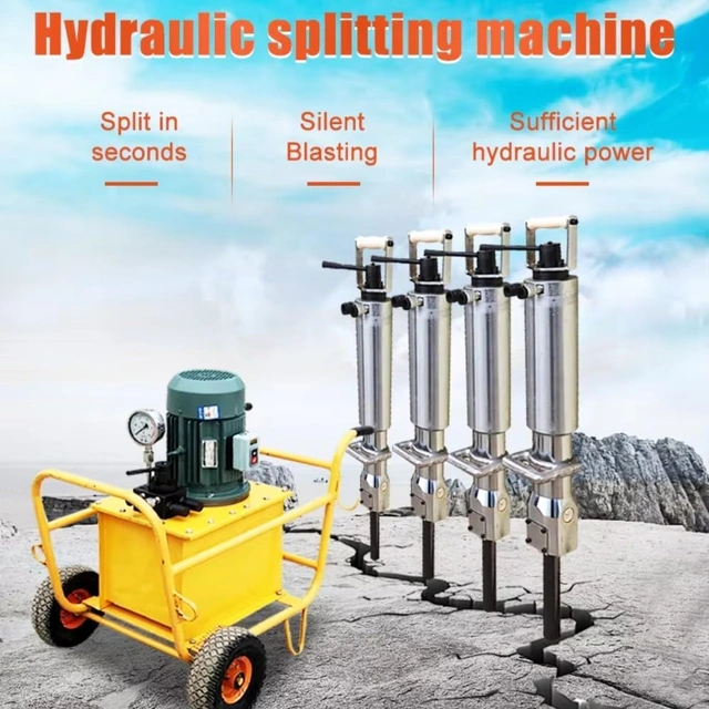 Click to view High Power Hydraulic Rock Splitter for Construction Demolition and Mining