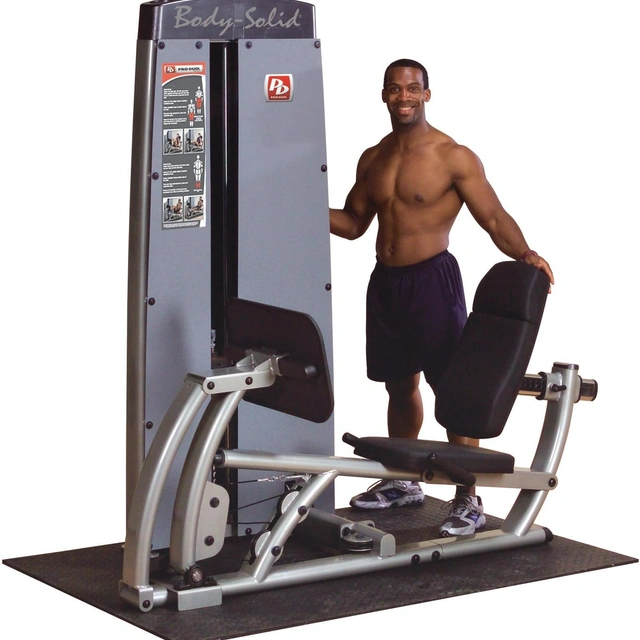 Click to view Body-Solid Pro Clubline Leg and Calf Press Machine for Full Body Workout