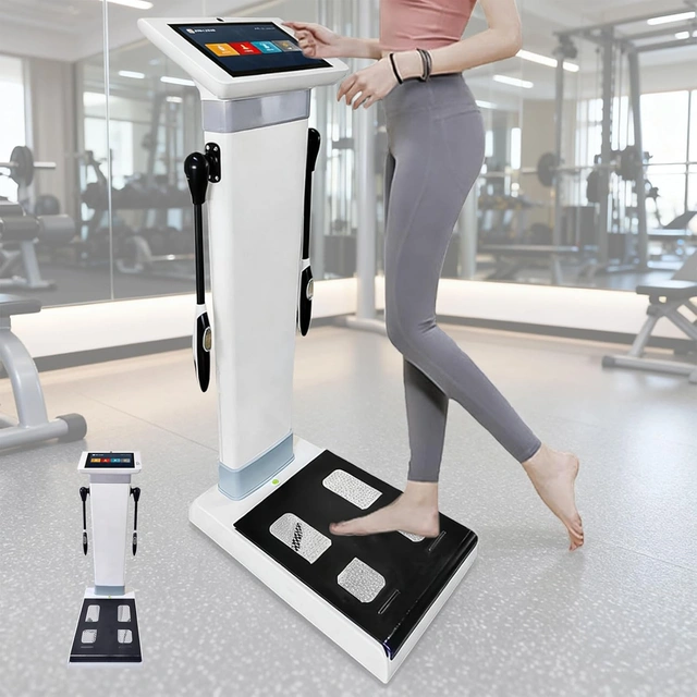 Click to view Premium Body Fat Scale with 10.1-Inch Touch Display and Bioelectrical Impedance Technology