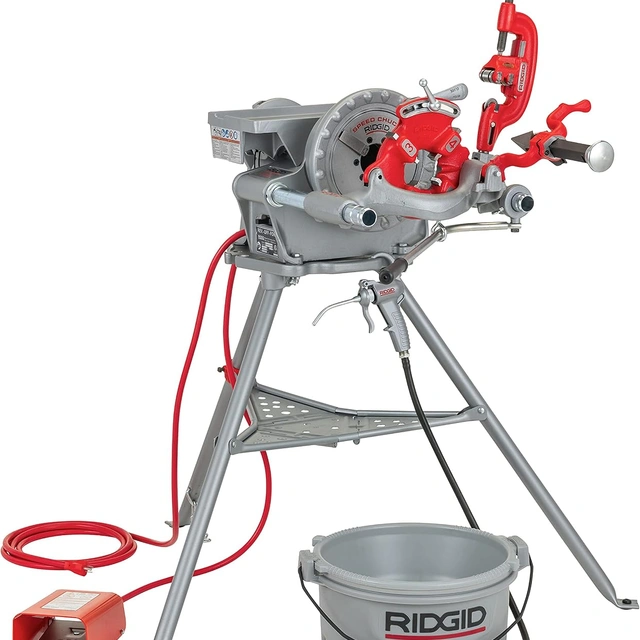 Click to view RIDGID 15682 Model 300 Power Drive Pipe Threading Machine with Die Heads
