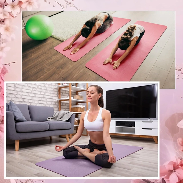 Click to view ## Timgle 24-Pack 68" x 24" Extra-Long Yoga Mats, 4mm Thick (Light Color)