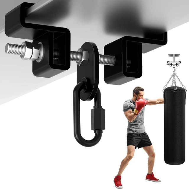 Click to view Yes4All 150 LBS Heavy Bag Hanger Adjustable Punching Bag Wall Mount