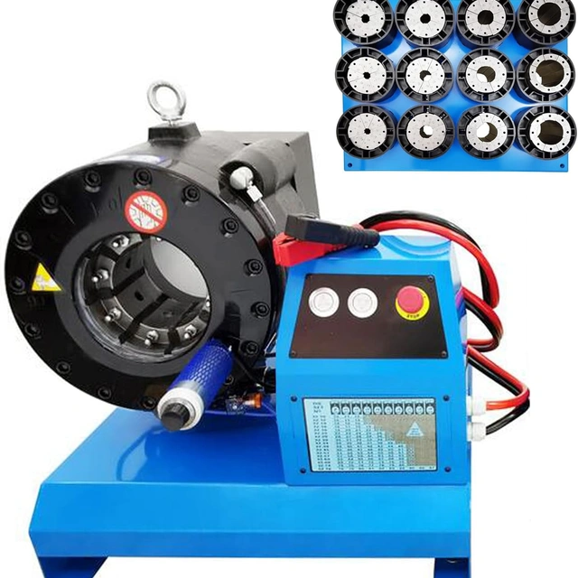 Click to view Yokoma Car Drive Hose Crimping Machine with 13 Die Sets and High Pressure Hydraulic Shrink Machine