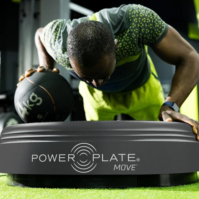 Click to view Power Plate Move Vibration Plate Exercise Machine, Titanium