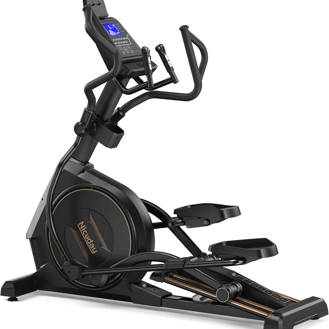 Click to view Niceday Elliptical Exercise Machine for Home Use with 20-Inch Stride and 32-Level Resistance