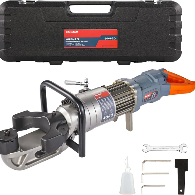 Click to view Centall 1 Inch Electric Hydraulic Rebar Bender 16-25mm 1200W Portable Bender
