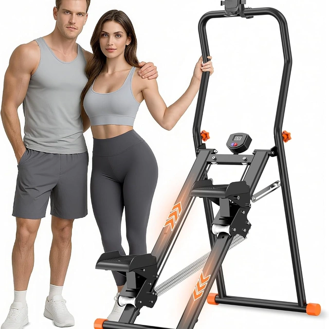 Click to view Ephesport Stair Stepper for Home Gym with Adjustable Resistance and Digital Monitor
