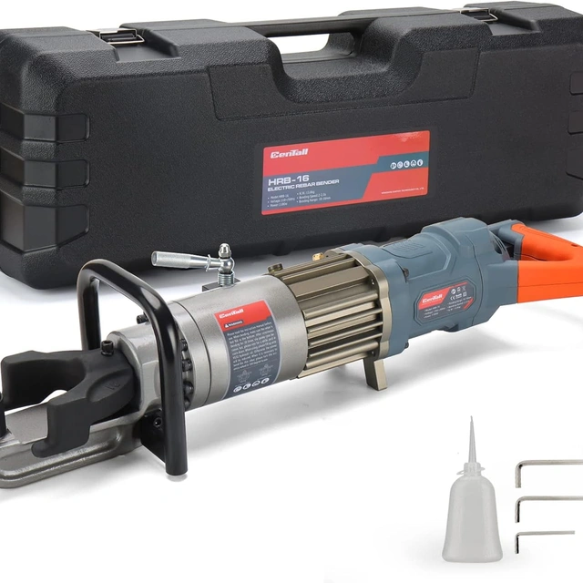 Click to view Centall 5/8 Inch Electric Rebar Bender 1100W Hydraulic Rebar Bending Machine