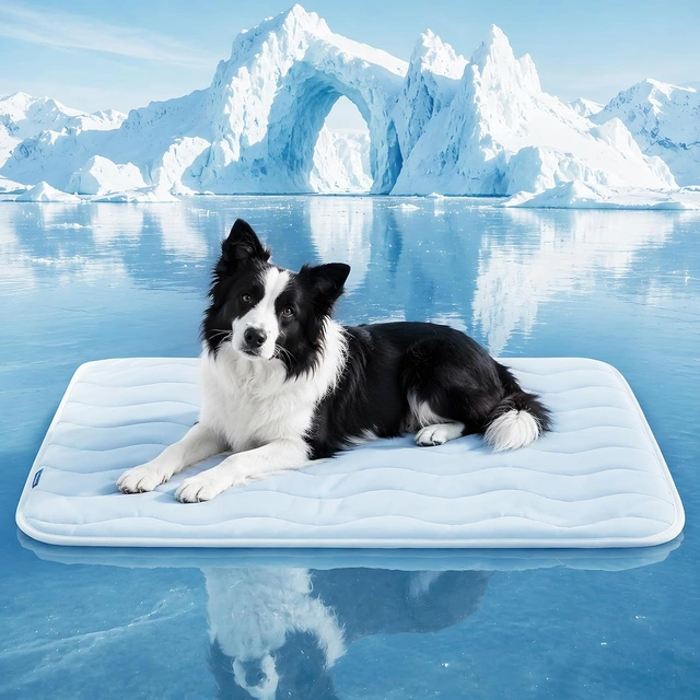 Click to view ## Whiskmiel Dog Cooling Mat for Small Dogs &amp; Puppies, Self-Cooling Pad