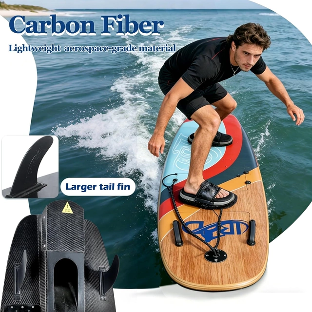 Click to view Carbon Fiber High-Speed Electric Surfboard with Water Jet and 55 KM/h Max Speed