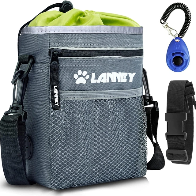 Click to view Dog Treat Pouch - 3 Ways to Wear Dog Treat Bag for Training and Pet Accessories