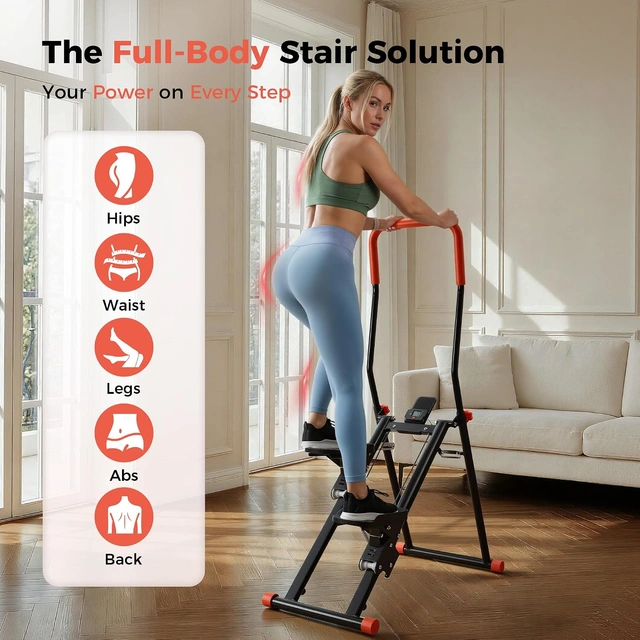 Click to view Steppers for Exercise at Home 2.0 Step Machine with Adjustable Resistance