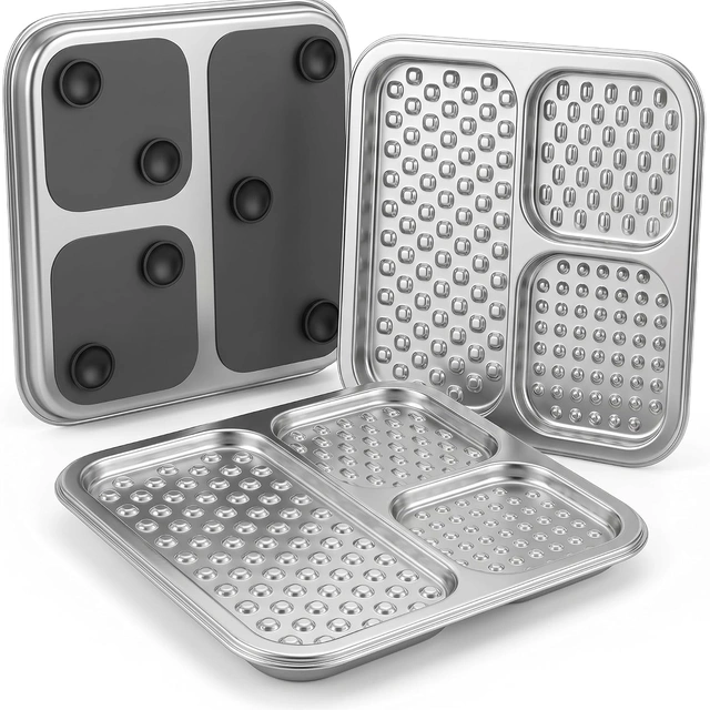 Click to view 2 Pack Stainless Steel Lick Mat for Dogs and Cats with Suction Cups