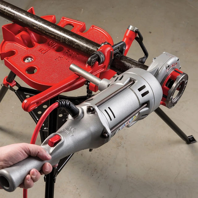 Click to view RIDGID 41935 Model 700 Hand-Held 120-Volt Power Drive Pipe Threader