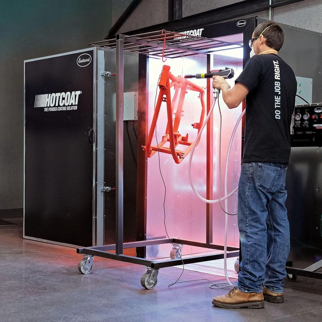 Click to view HotCoat Eastwood 5x5x8 240 Volt Powder Coating Parts Curing Oven