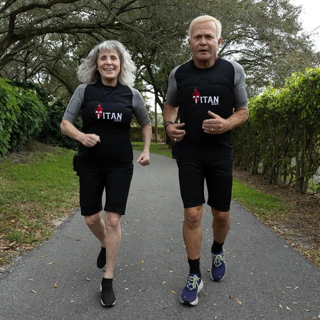 Click to view ## TitanBody Wireless EMS Suit, 20 Zones, App Control, Dry Electrodes, XS